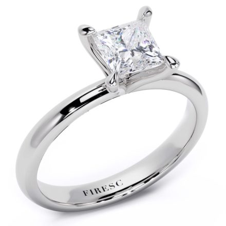 Engagement Ring AA442B, White 1